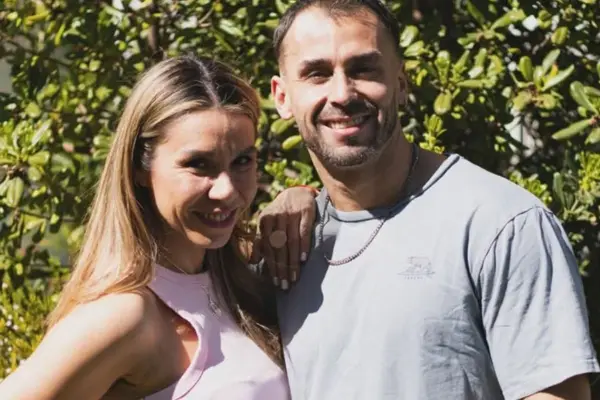 Cecilia Gutiérrez y su esposo ,Instagram