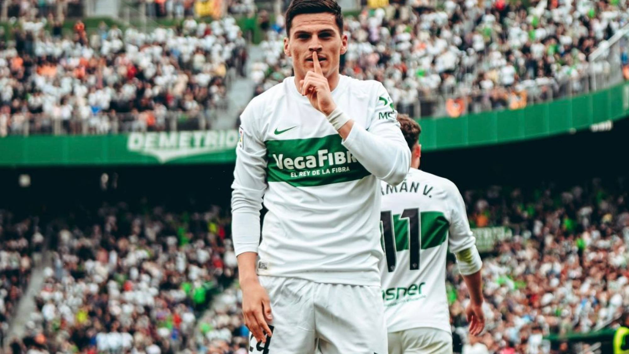 VIDEO l Revisa el primer gol de Lucas Cepeda el en fútbol europeo: chileno le dio el triunfo al Elche