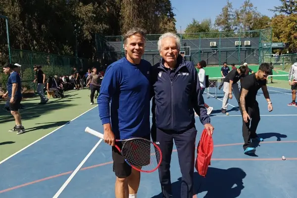 Fernando González y Jaime Fillol ,Cedida