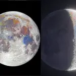 La Luna y sus colores desconocidos, Twitter