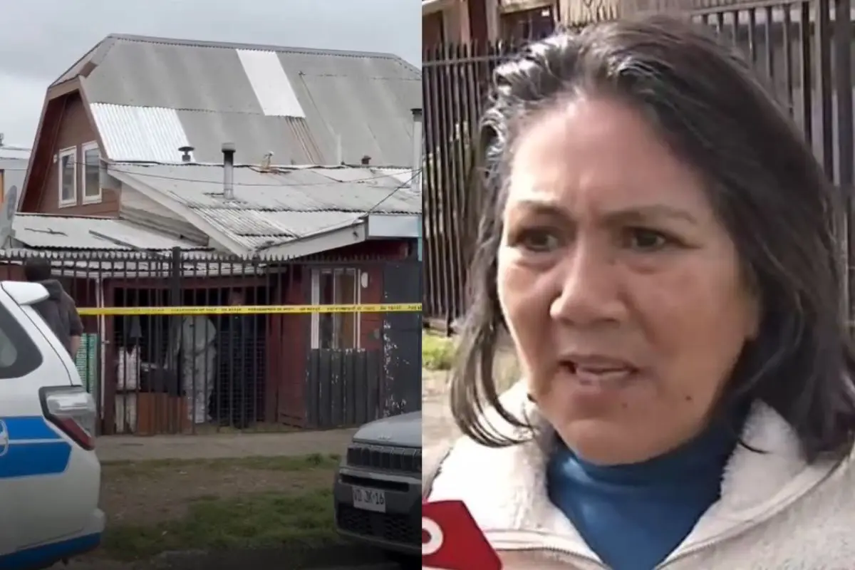 Abuela encontró a su nieta sin vida en Temuco, Captura
