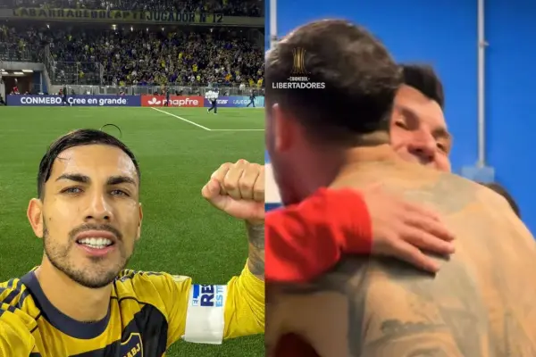 Leandro Paredes le entregó su camiseta a Gary Medel ,Instagram