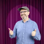 Héctor Romero en \El desestrece\, Canal 13