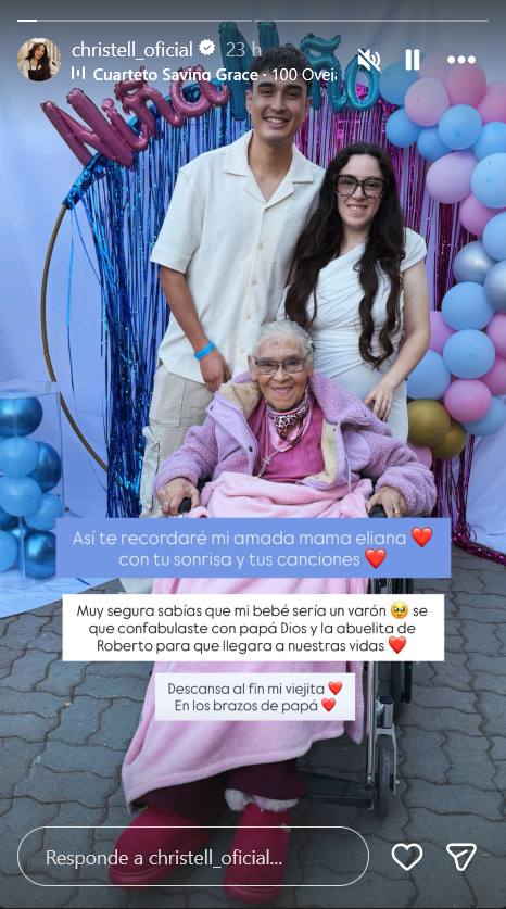 Historia de Christell Rodríguez - Captura de pantalla