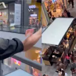 Video que se viralizó de la actividad, Captura de pantalla