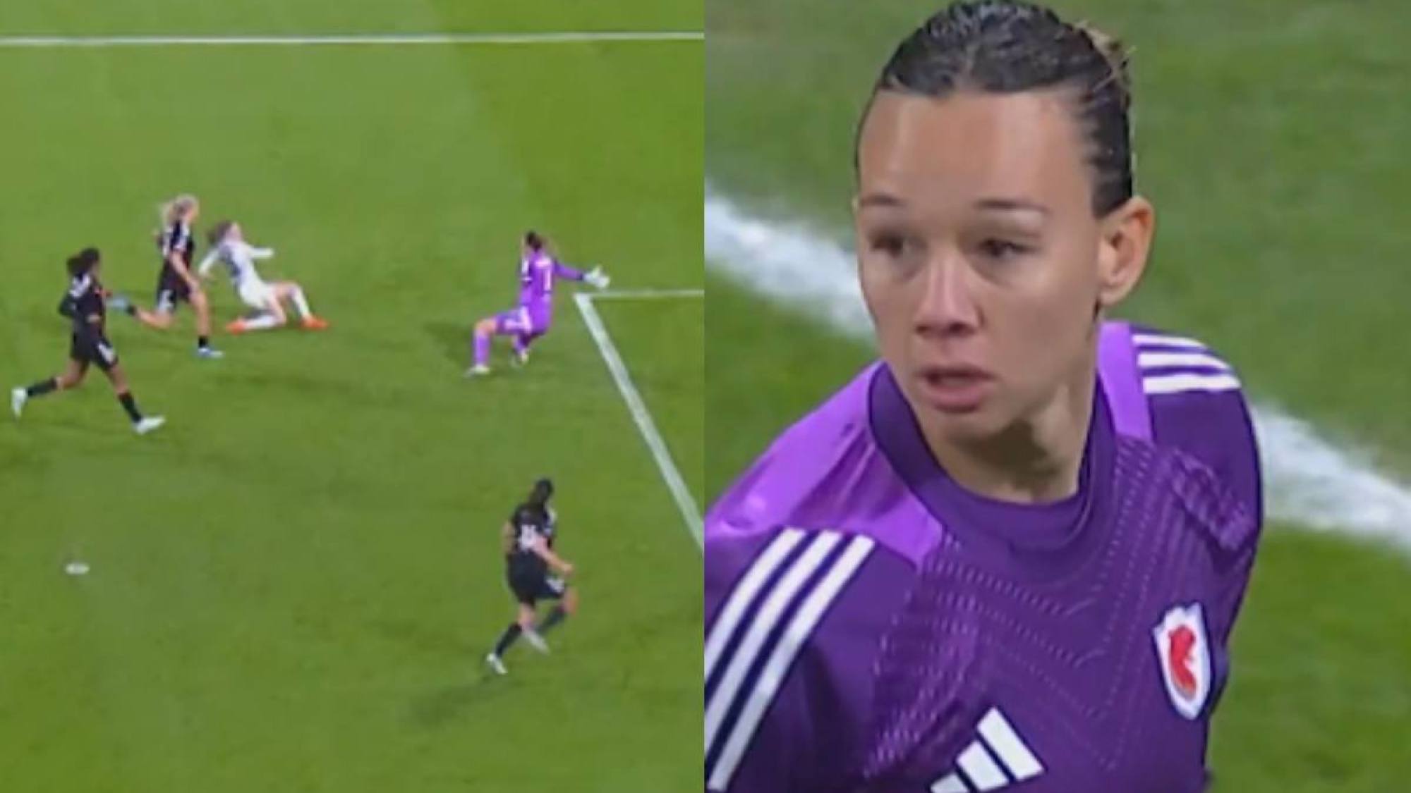 Christiane Endler fue figura en la clasificación del Lyonnais a semifinales de Champions League: revisa su tapadón