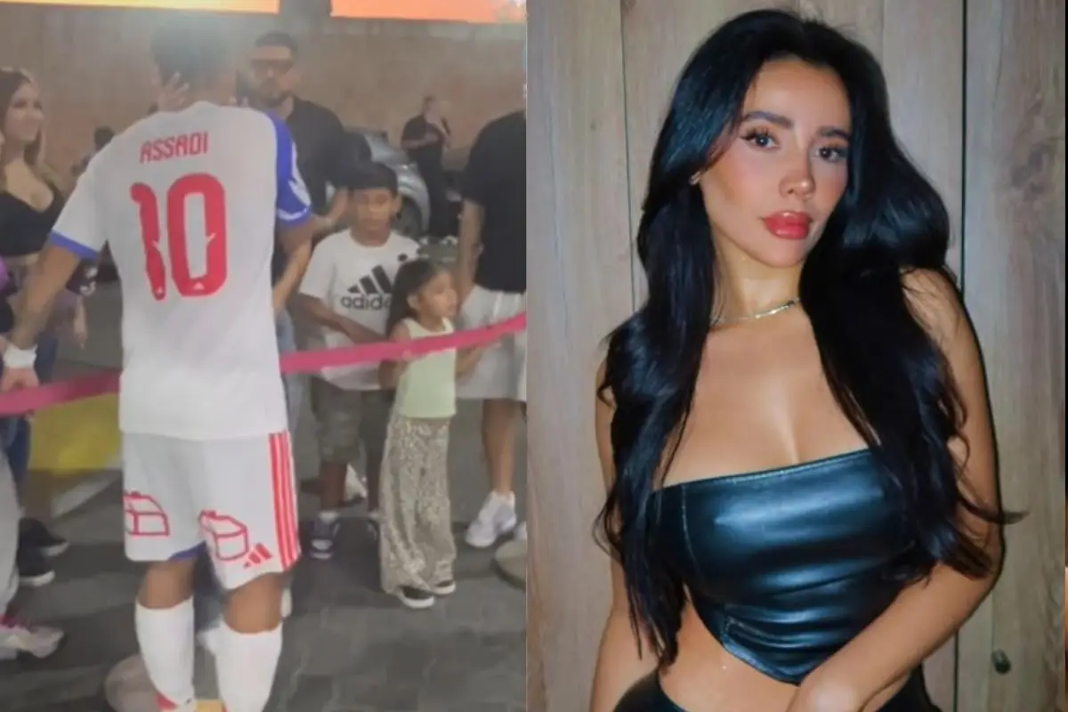 Lucas Assadi recibió el cariño de su novia, Instagram