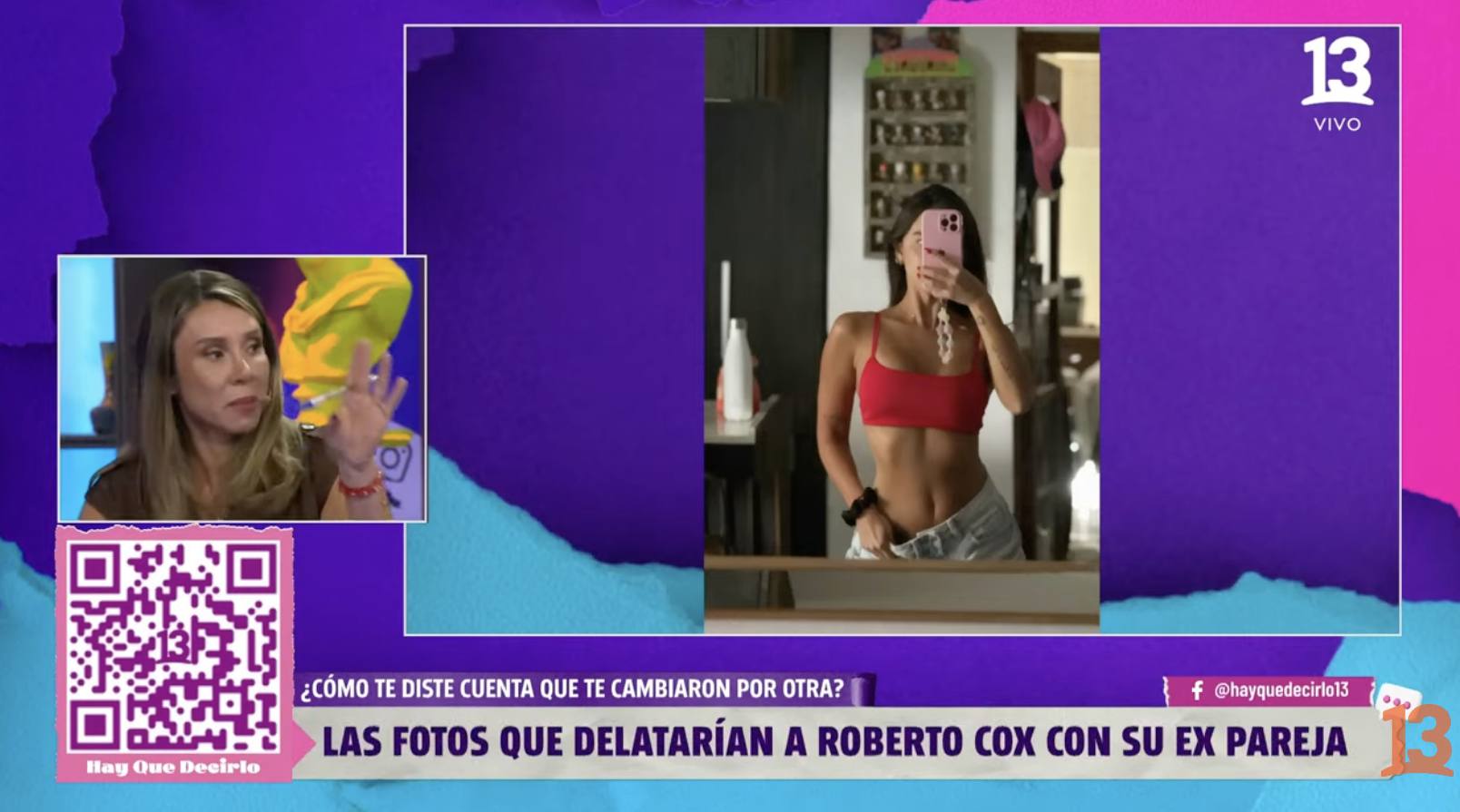 Esta sería la ex de Roberto Cox que lo echó al agua - Canal 13