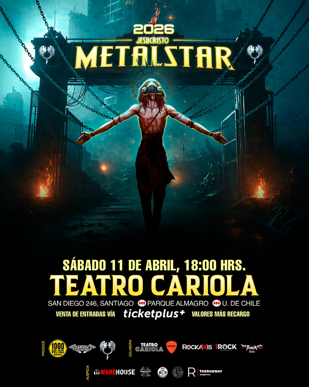 Jesucristo Metalstar  - Cedida