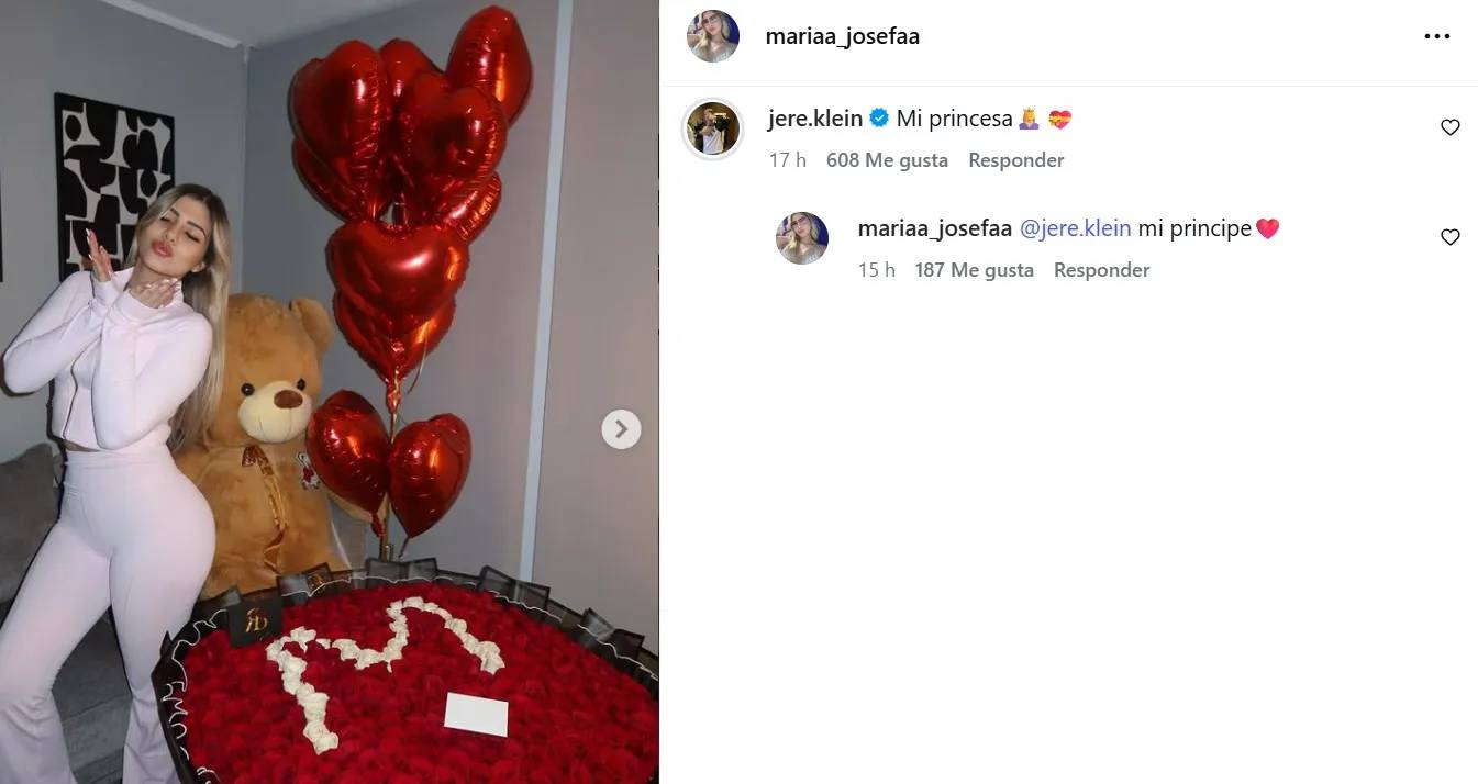 Publicación de María Josefa - Captura de pantalla - Redgol