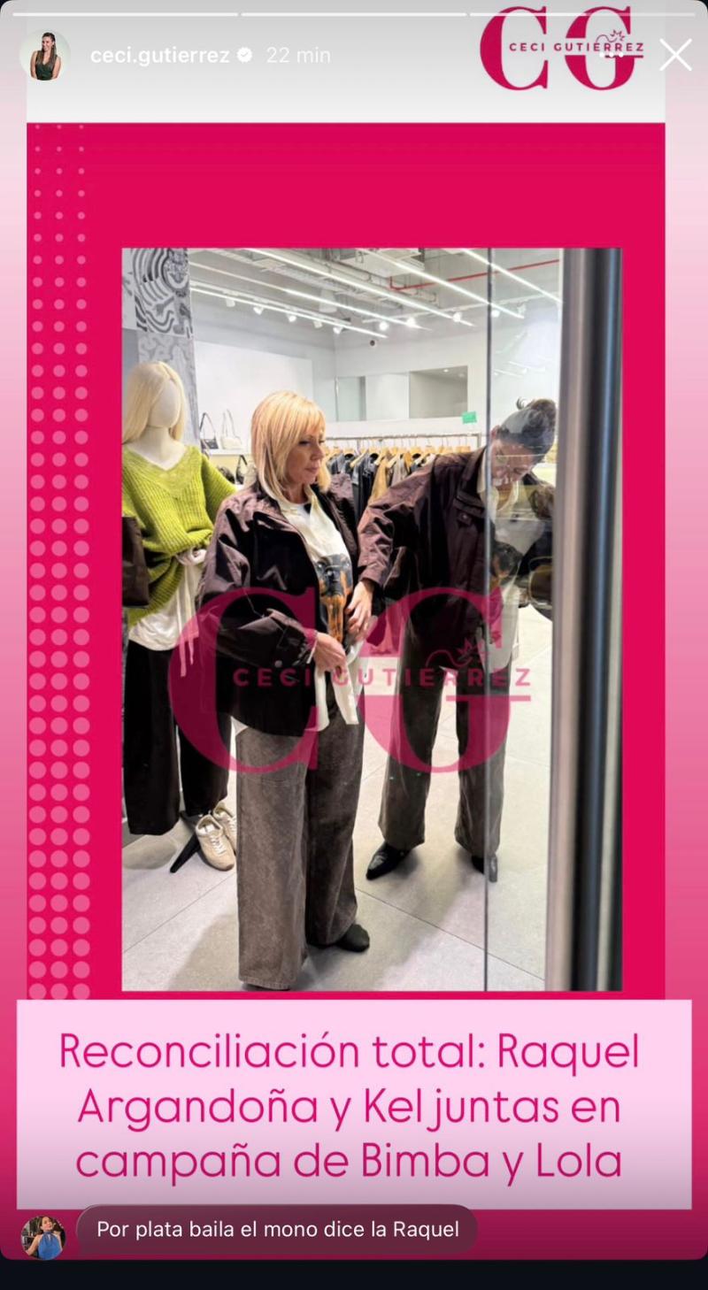 ¿Reconciliación total entre Kel Calderón y Raquel Argandoña? - Captura | Cecilia Gutiérrez