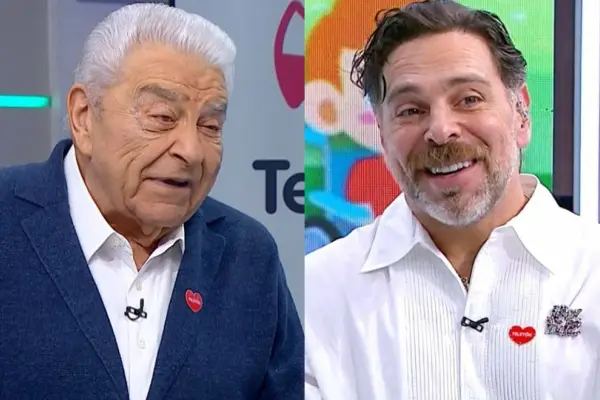 Don Francisco subió al columpio a Neme ,Captura | Mega 