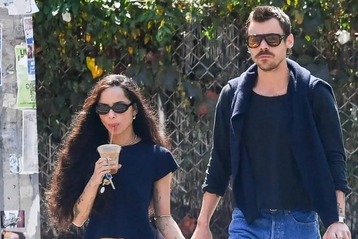 Harry Styles y Zoë Kravitz, Vogue