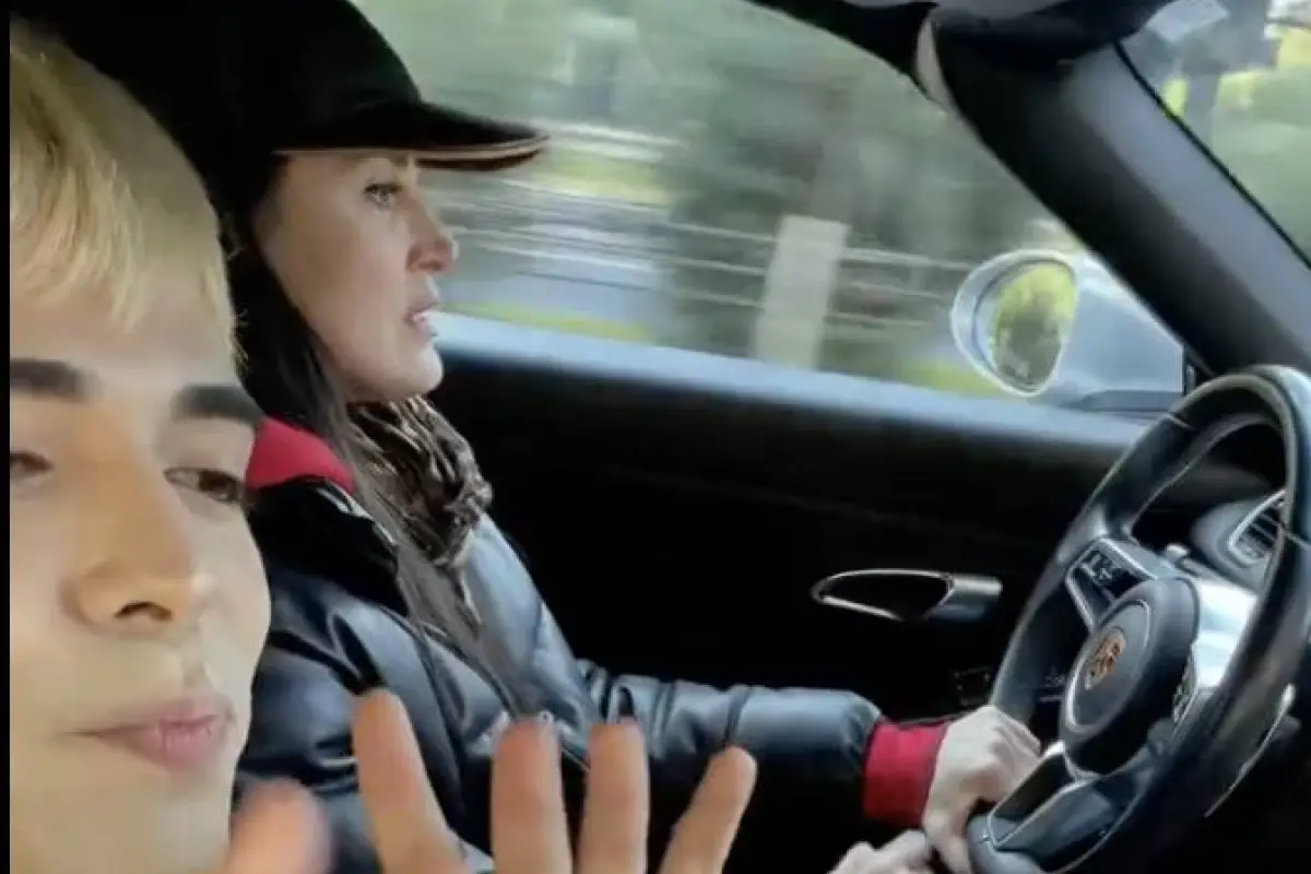 Diego Pánico y Adriana Barrientos Rapeando, Captura de Pantalla