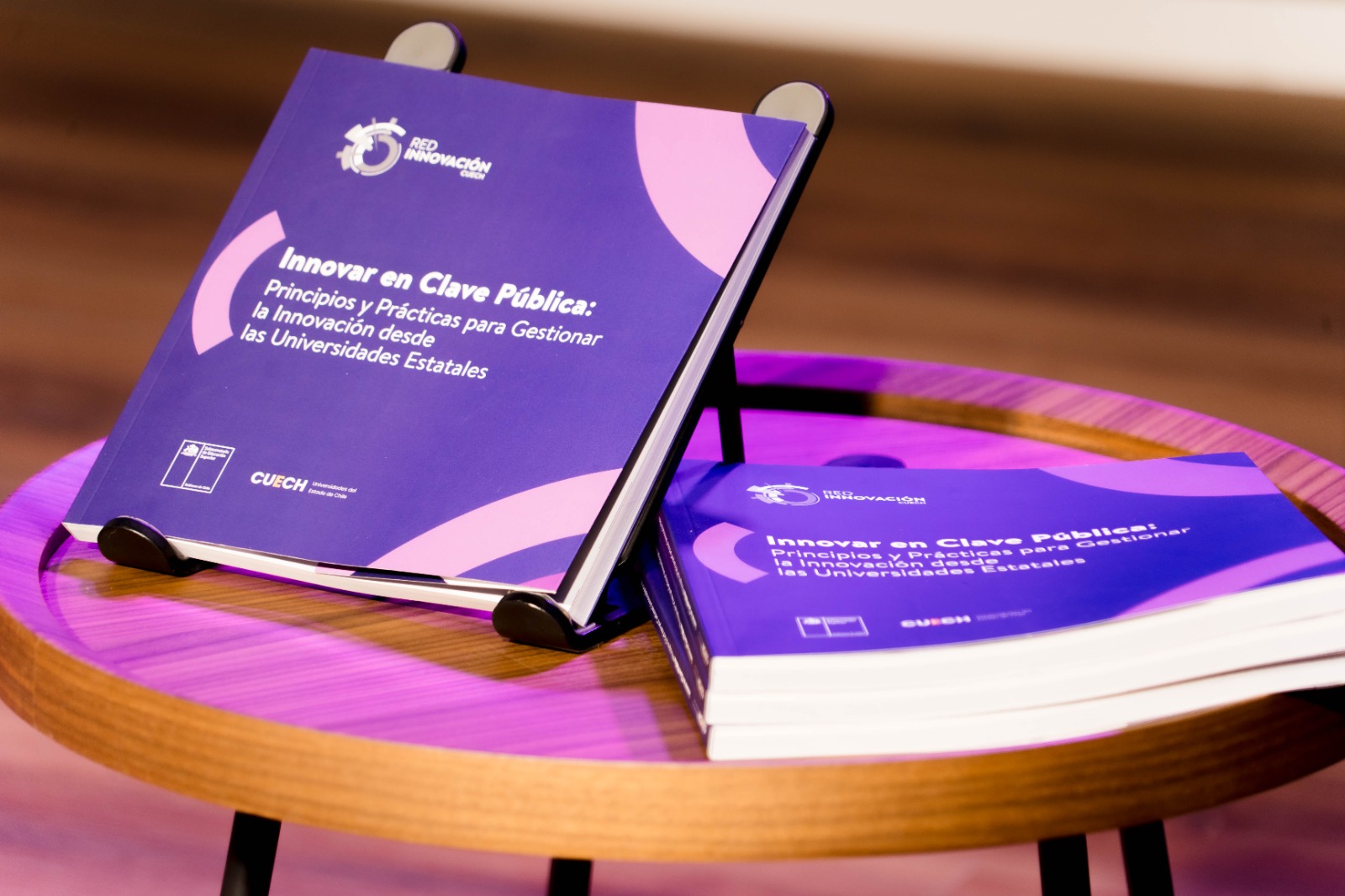 La obra, desarrollada por la red de innovación del Consorcio de Universidades del Estado (CUECH), propone una mirada colaborativa y estratégica para conectar el conocimiento académico con las necesidades del país. - Cedida