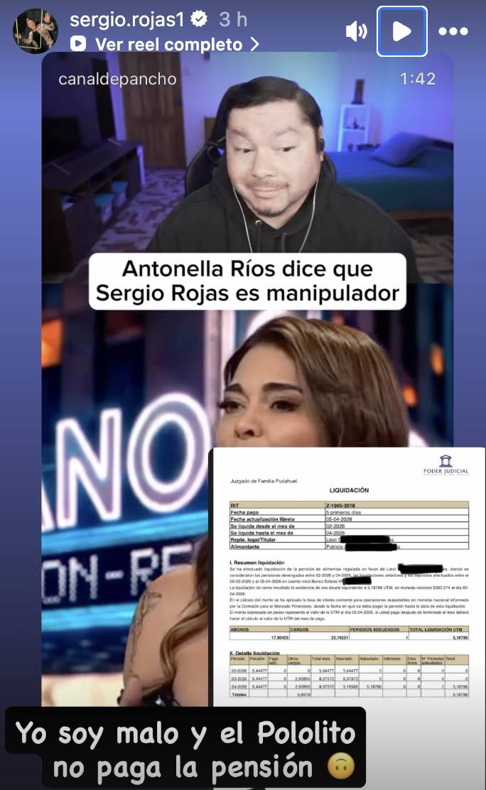 Sergio Rojas - Instagram