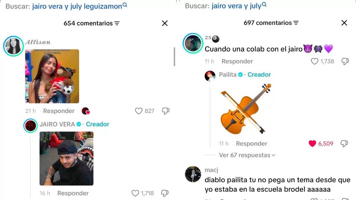 Comentarios de Pailita y Jairo Vera - Captura de pantalla - FMDOS