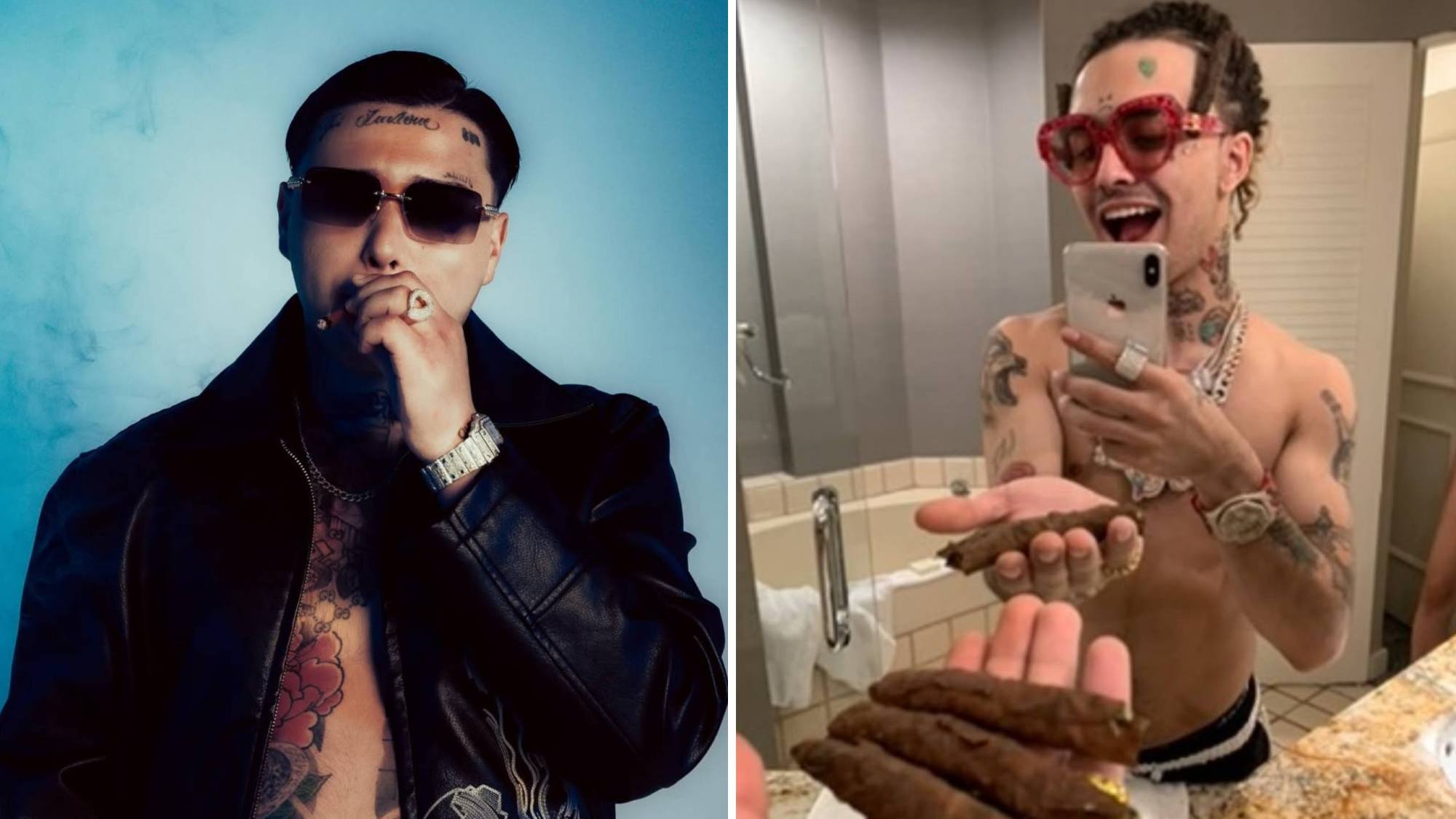 Polémico post de Lil Pump desata enfrentamiento con Pablo Chill-e en redes