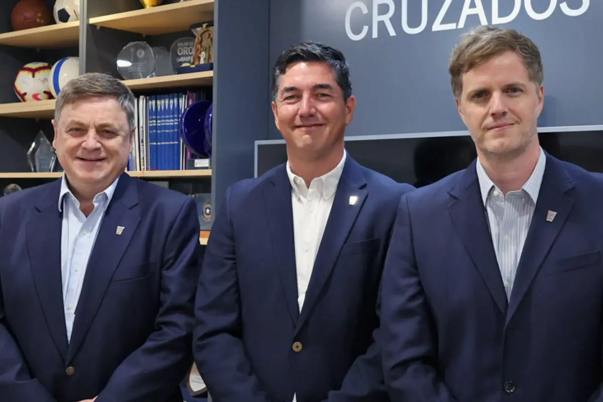 Matías Claro como nuevo presidente de la UC, IG: @cruzados_oficial