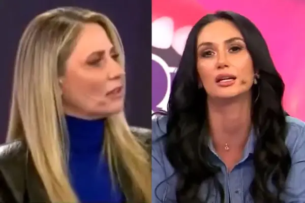 La rubia versus la morena en TV ,Captura