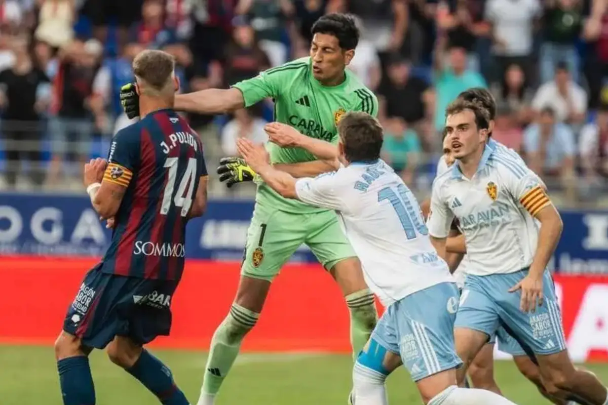 Golpe en el derbi aragonés, Sport Aragón