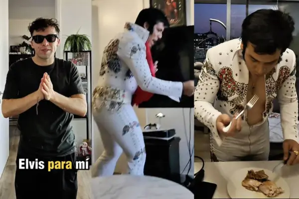 ELVIS ,captura de TikTok
