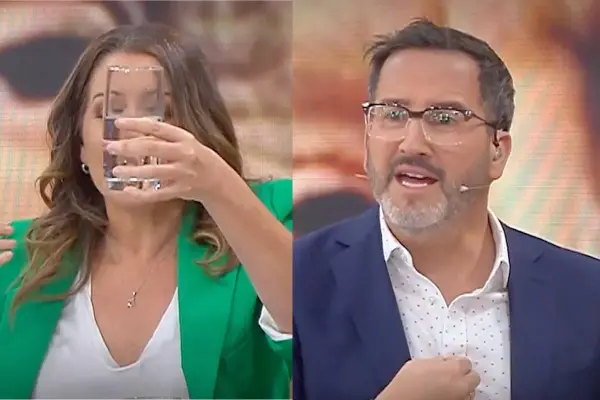 Monserrat Álvarez y Eduardo Fuentes ,Captura de pantalla
