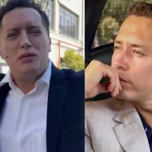 Imitación de Felipe Parra a Karol Lucero  ,Felipe Parra | Instagram | Referencial