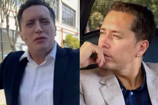 Imitación de Felipe Parra a Karol Lucero  ,Felipe Parra | Instagram | Referencial