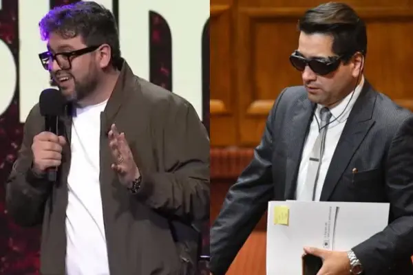 Luis Slimming ironizó con Javier Olivares ,El Desestrece | Referencial