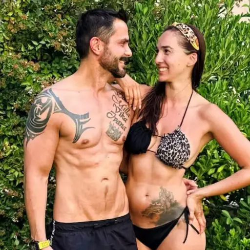 Álvaro Ballero y María José durante los meses de verano ,Instagram