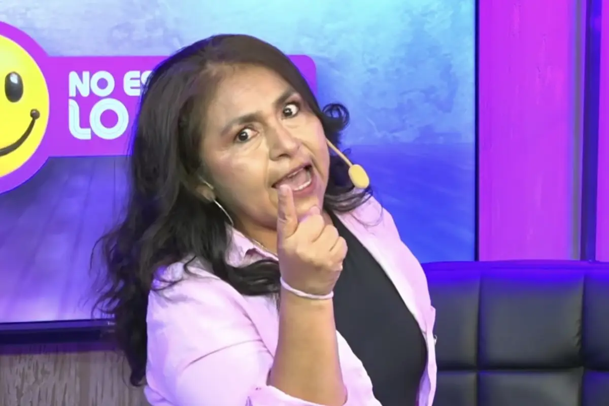 Magaly Luján Acevedo encarando a Pamela Díaz, Captura de Pantalla