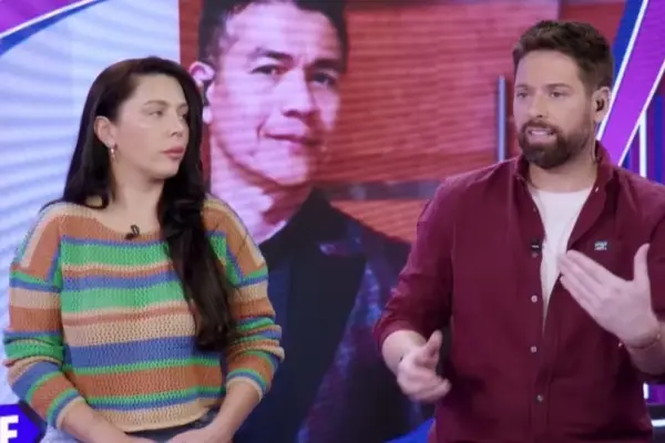 Daniela Aránguiz y Michael Roldán ,Captura de pantalla - Radio Agricultura