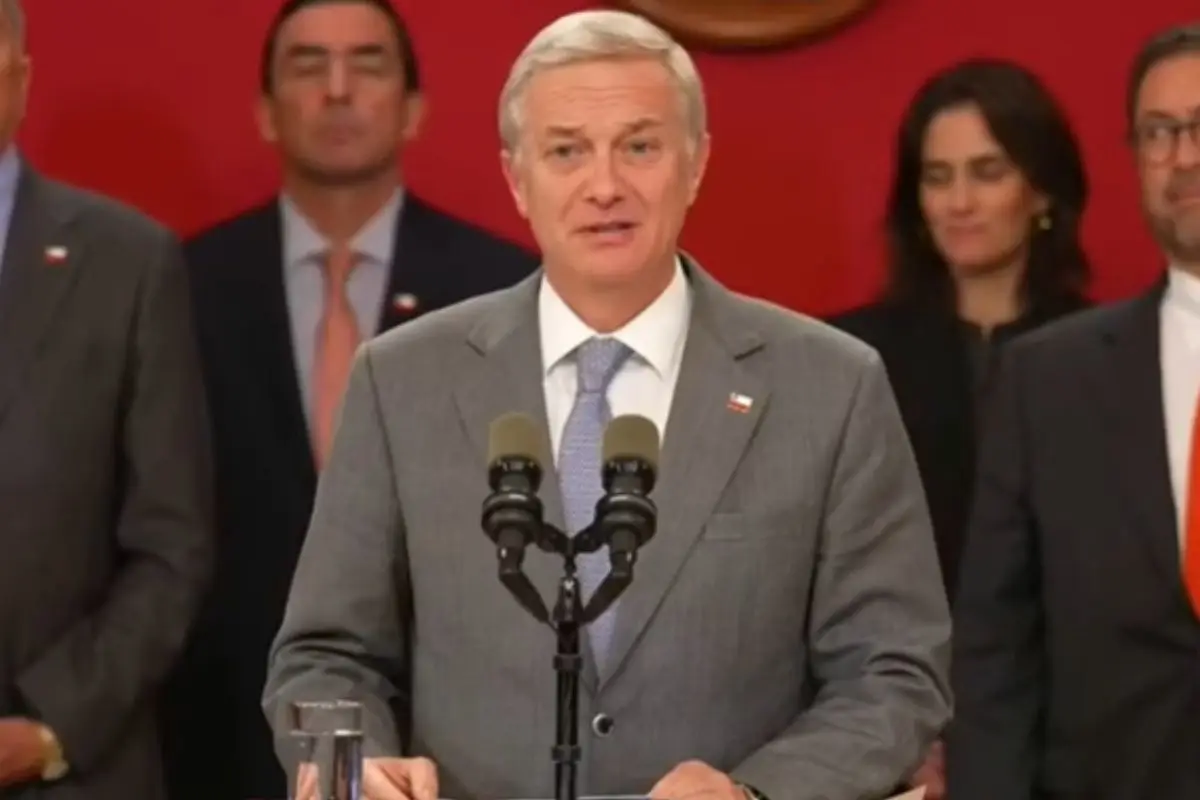 José Antonio Kast confirmó el cambio de gabinete, Captura