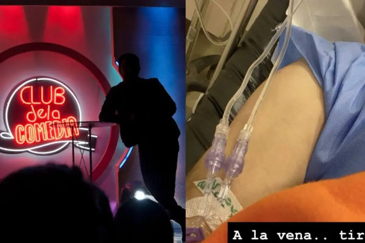 Integrante de ''El Club de la Comedia'' fue hospitalizado de urgencia, Redes sociales | Referencial