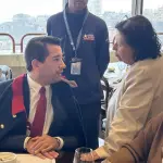 Javier Olivares protagonizó tenso momento con Lorena Pizarro en el Congreso, Redes sociales | X 