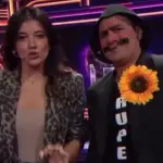 Yamila Reyna junto a Ruperto en Chilevisión, Captura