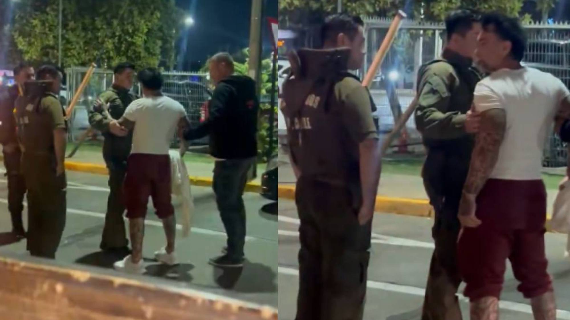 Video muestra a Marcelo Ríos “haciendo escándalo” pasado de copas en Vitacura