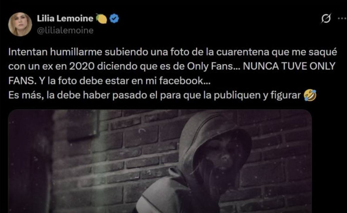 Lilia Lemoine - redes sociales