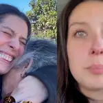 María José Quintanilla no pudo esconder su emoción, Captura