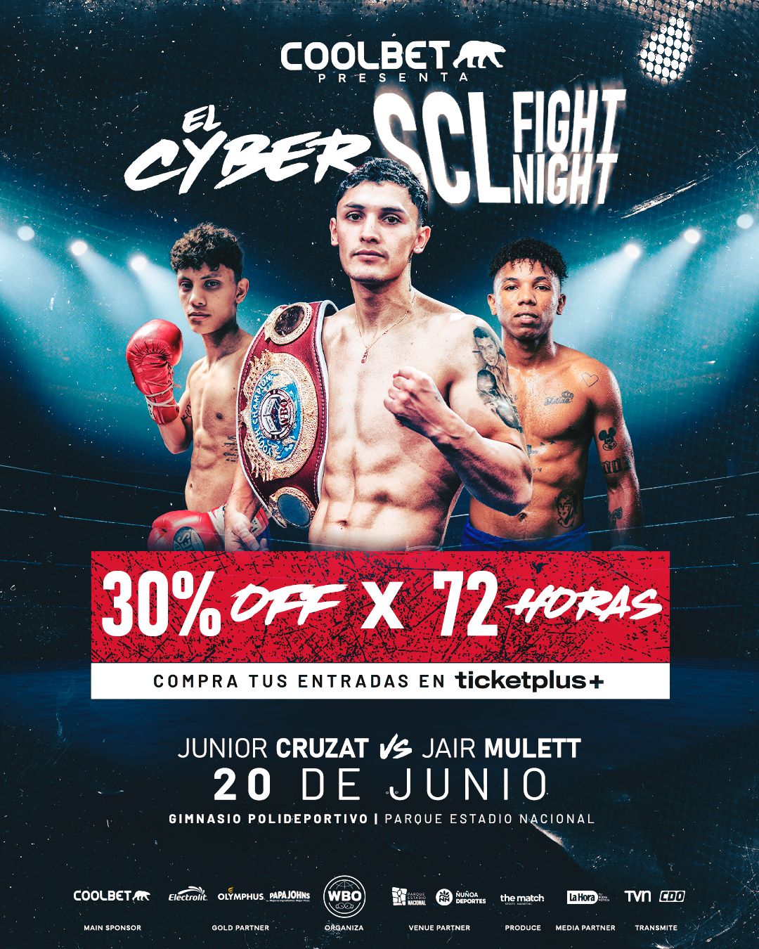 SCL FIGHT NIGHT - Cedida
