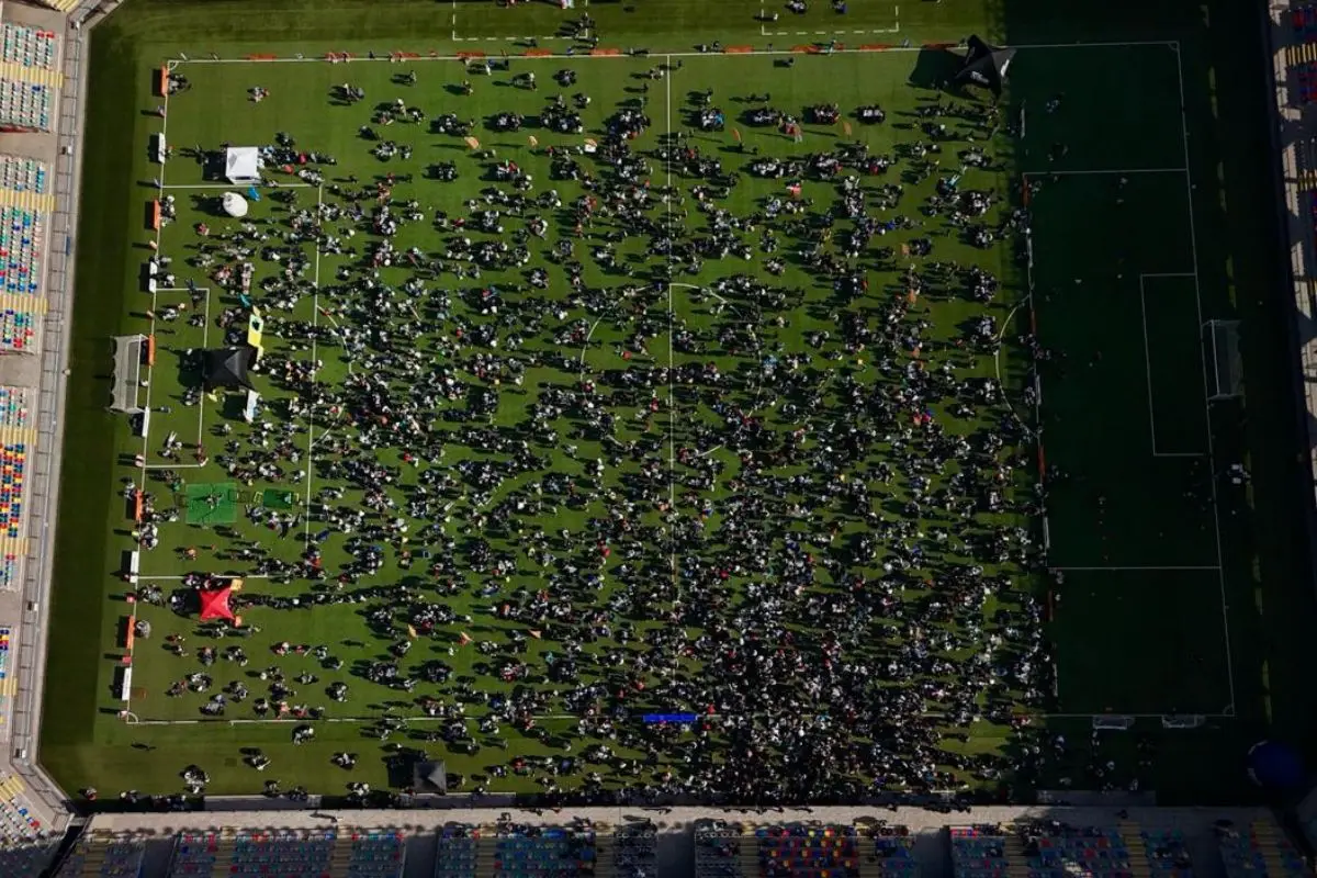 Más de 8 mil personas en jornada familiar en La Florida, Cedida