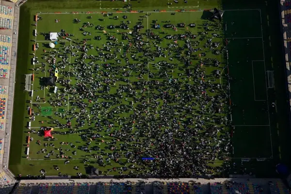 Más de 8 mil personas en jornada familiar en La Florida ,Cedida