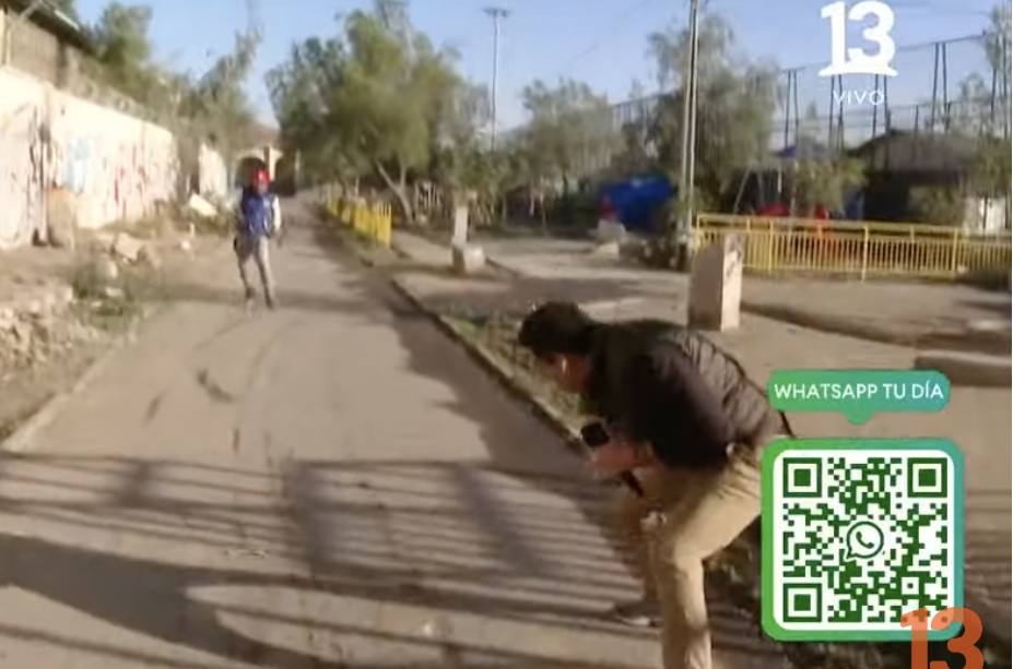 Equipo de Tu Día apedreado en San Bernardo - Canal 13