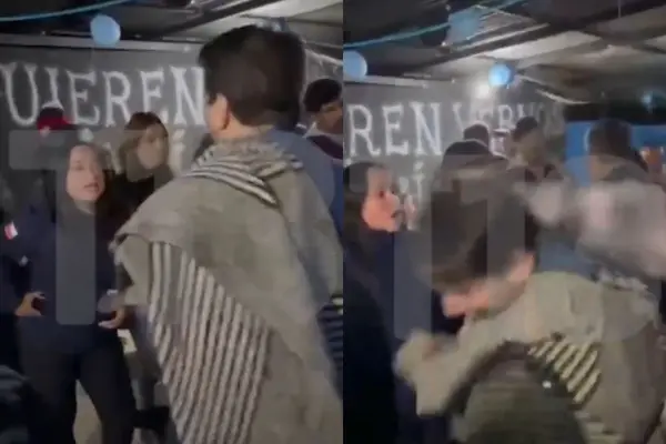 El diputado Olivares fue agredido por la espalda ,Captura