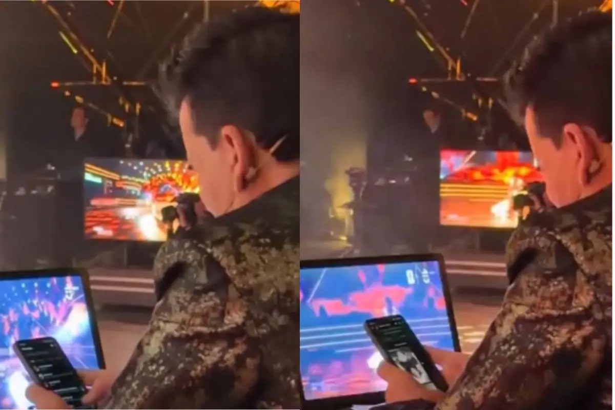 Vasco Moulian en Fiebre de Baile, Captura de pantalla