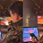 Vasco Moulian en \Fiebre de Baile\, Captura de pantalla