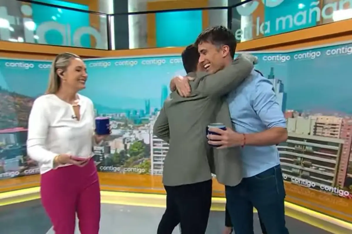 Roberto Cox en Contigo en la Mañana, Captura de pantalla