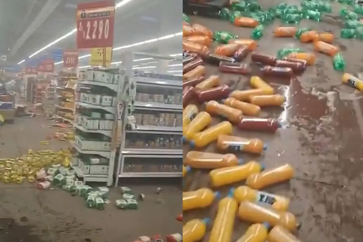 La ciudad de Calama fue sacudida por un fuerte sismo, Instagram