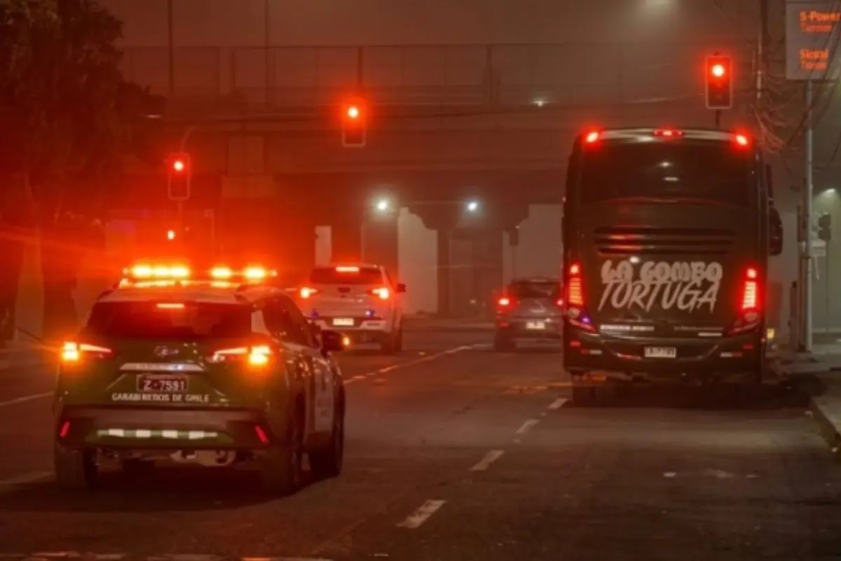 El bus que trasladaba a La Combo Tortuga, Captura